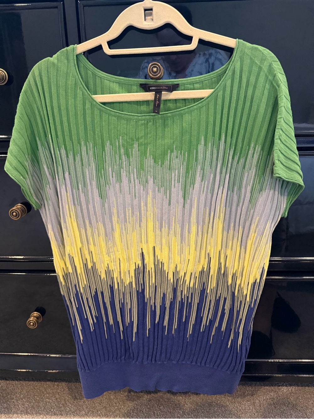 BCBG Max Azria Short Sleeve Dolman Sweater - Sz M